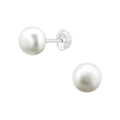 6mm Freshwater Pearl Stud Earrings - 925 Sterling Silver