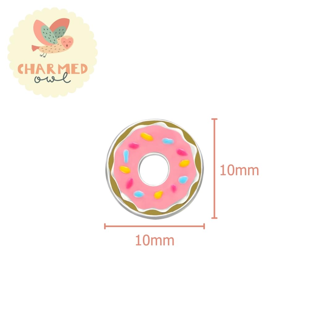 Donuts Stud Earrings - 925 Sterling Silver
