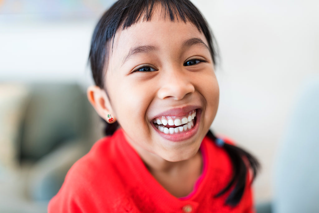 Red Cherries Stud Earrings - 925 Sterling Silver