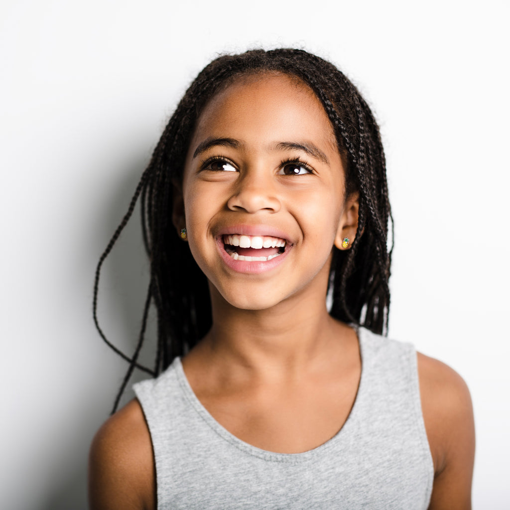 Pineapples Stud Earrings - 925 Sterling Silver