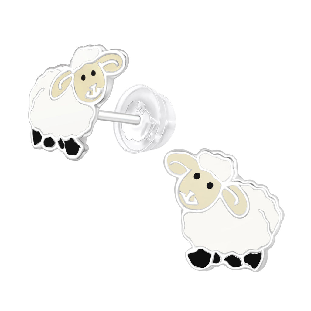 Lambs Stud Earrings - 925 Sterling Silver