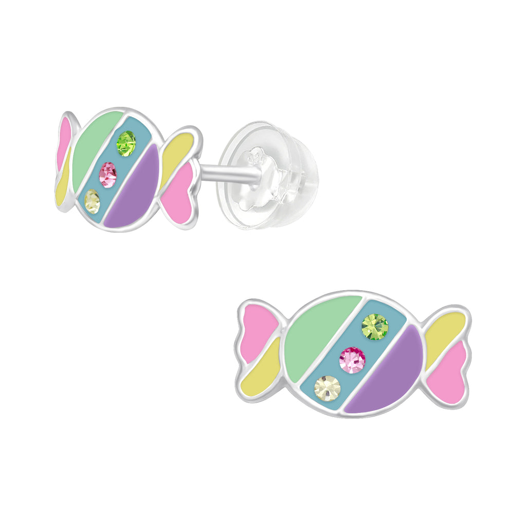 Candy Stud Earrings - 925 Sterling Silver